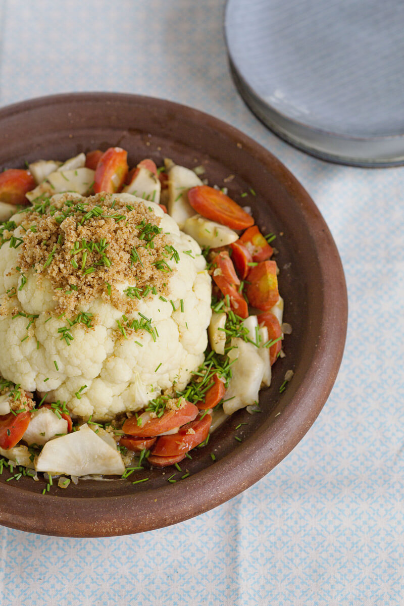 Tajine mit Blumenkohl