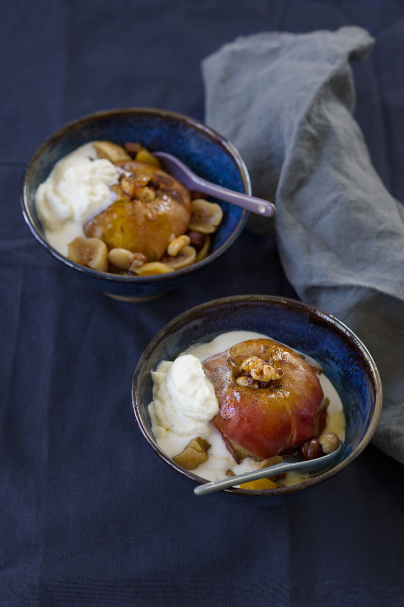 Tajine mit Bratäpfeln