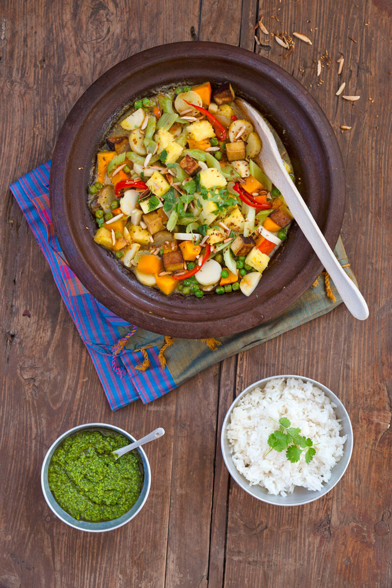 Tajine Herbstgemüse nach orientalischer Art